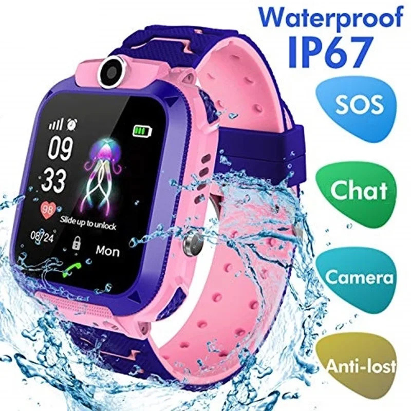 Smartwatch Digital Watches For Girls - 2G 어린이 스마트 시계 SOS 통화