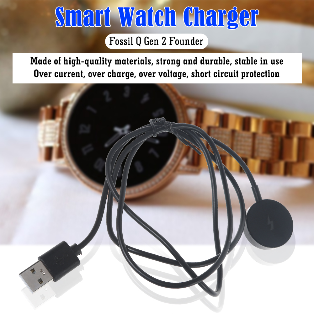 Fossil Watches Smartwatch Charger - USB 스마트 워치 마그네틱 충전기 단락