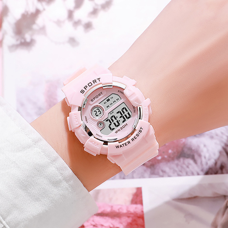Smartwatch Digital Watches For Kid Boy - 패션 키즈 시계 빛나는 방수 스포츠