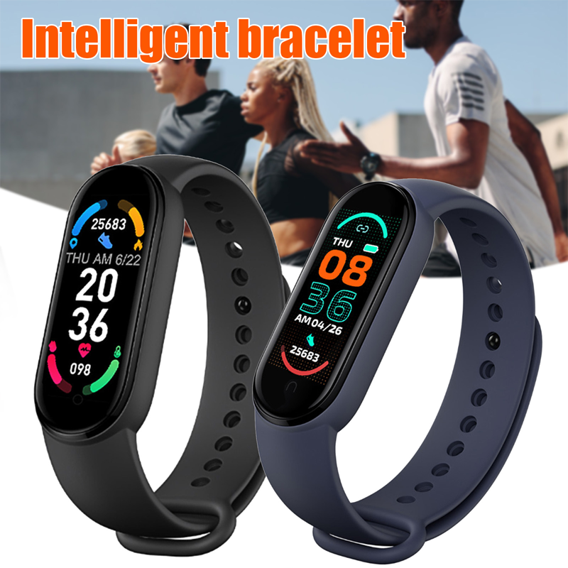 Smartwatch Iphone Watches For Women - M6 스마트워치 남녀 스포츠 스마트 팔찌