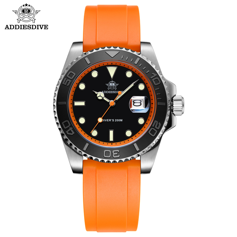 Silicone Sport Band - ADDIESDIVE AD2040 새로운 Fasion 스포츠 시계