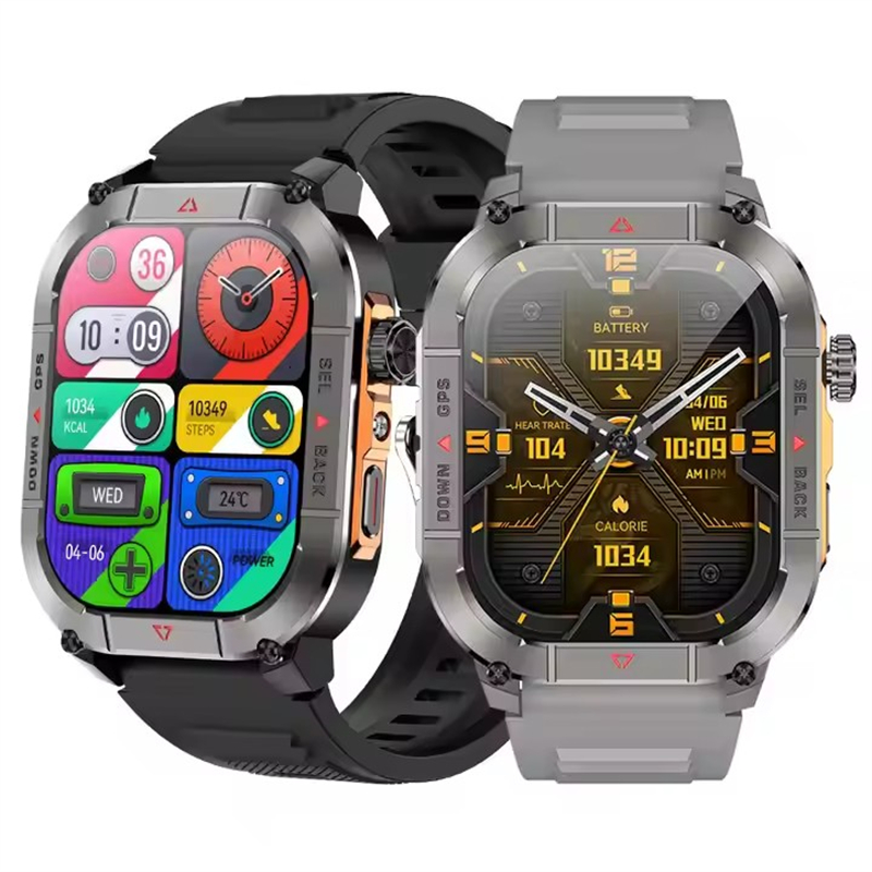 Smartwatch Watches Digital - 신제품 HK84 남성 스마트워치 AMOLED 야외
