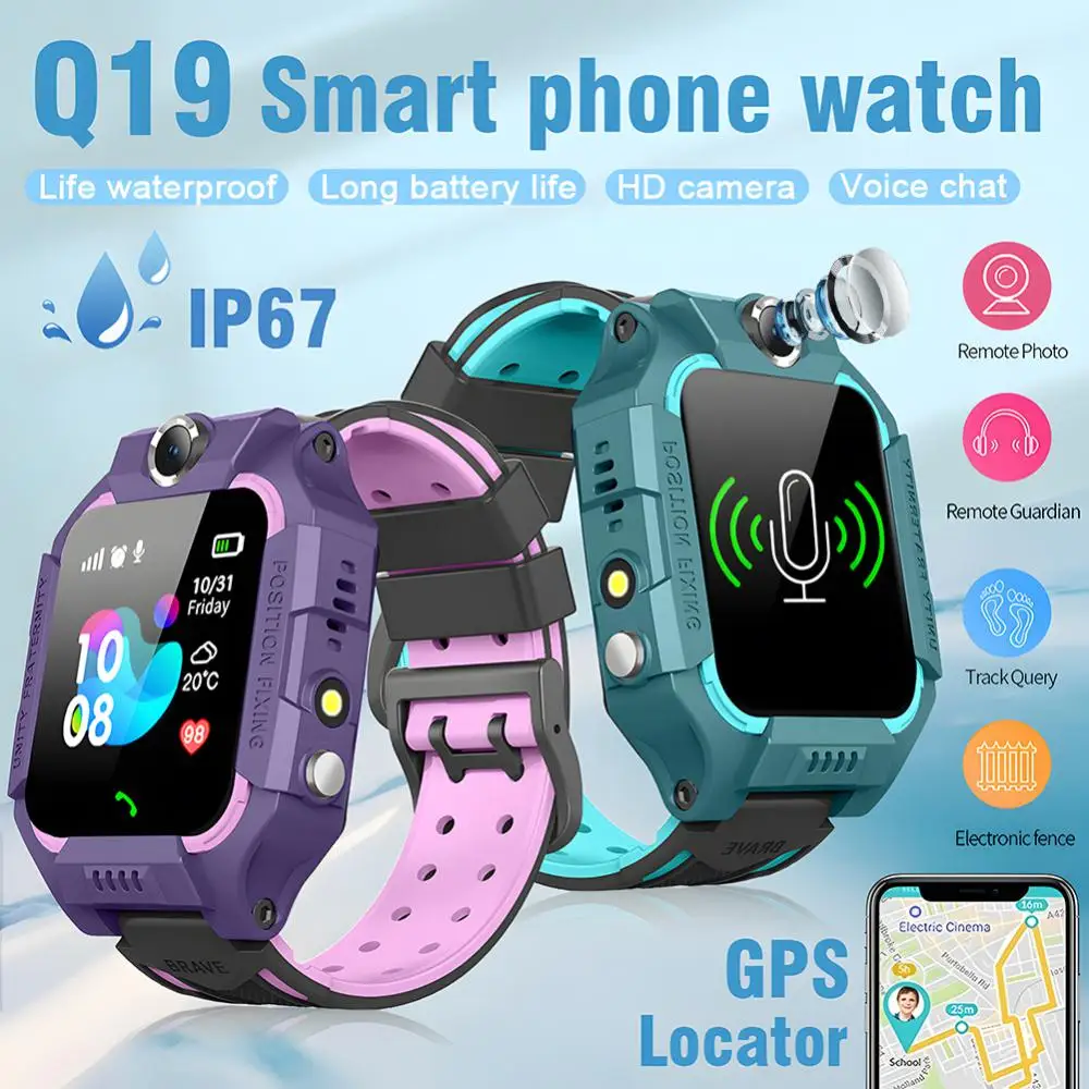 Smartwatch Watches Digital - 새로운 어린이용 2G 스마트워치 SOS LBS