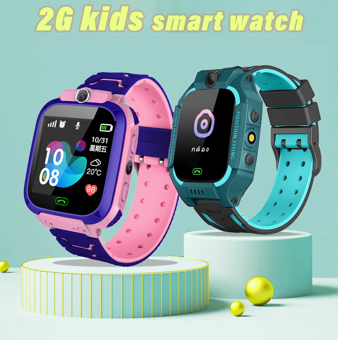 Smartwatch Digital Watches For Kid Boy - 어린이 스마트 워치 2G SOS 통화,