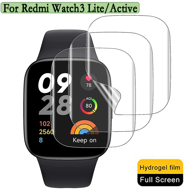 Smart Watch Screen Protector - 3/6pcs Redmi Watch 3 Active/Redmi watch3