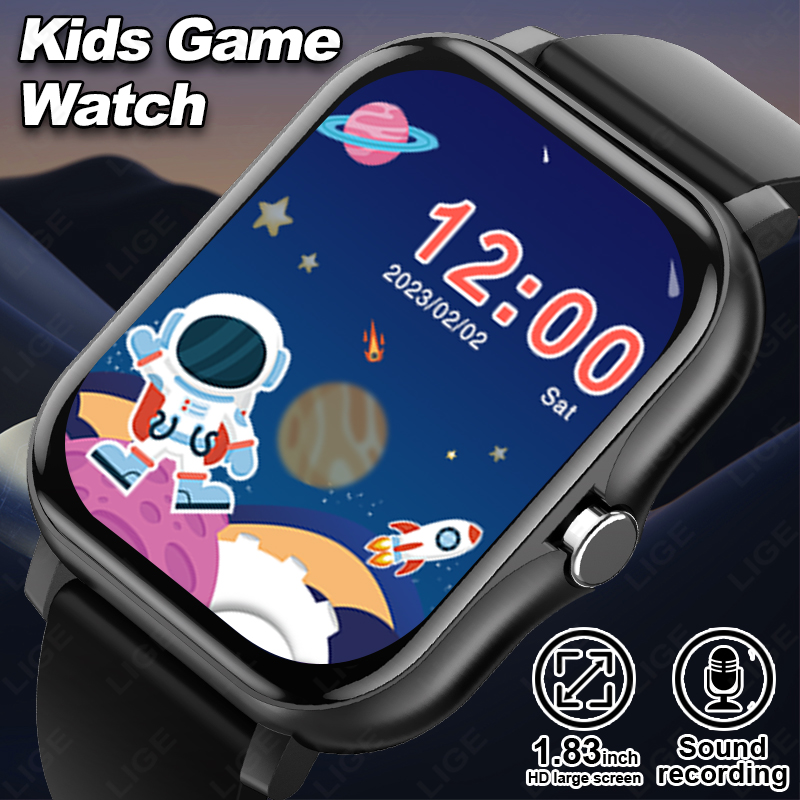 Smartwatch Digital Watches For Girls - LIGE 2025 오디오 북 어린이 Smartwatch