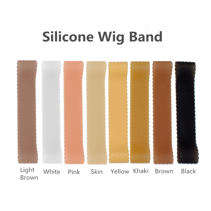 Silicone Sport Band - 가발 및 스포츠 요가를위한 신축성있는 실리콘
