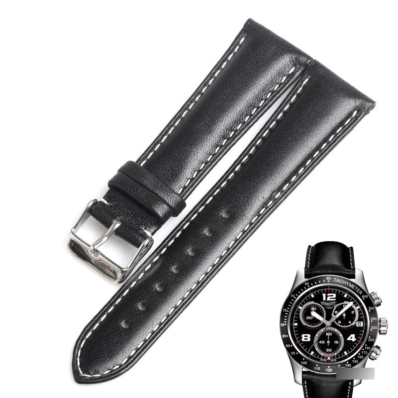 Watch V8 - TISSOT T039.417A V8 송아지 가죽 밴드