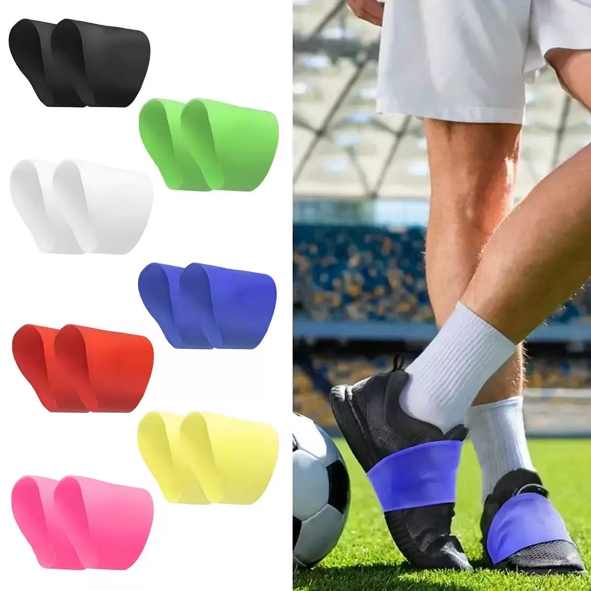 Silicone Sport Band - 1쌍 축구화 끈 고정 밴드, 스포츠화
