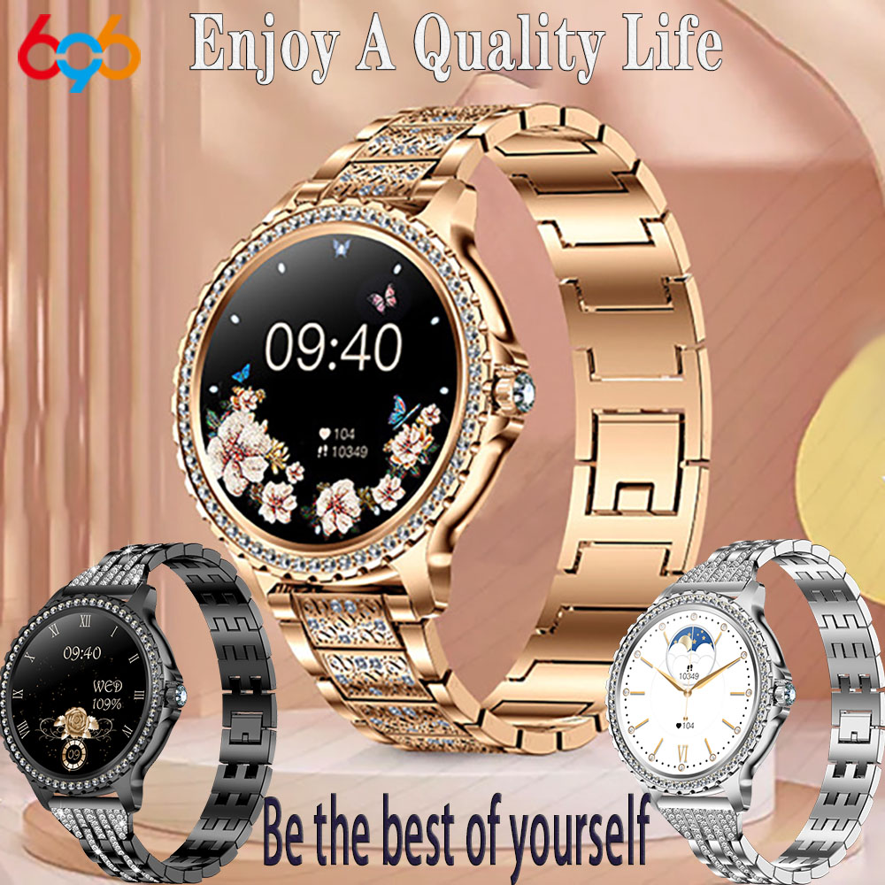 Smartwatch Ladies Watches For Women - 696 새로운 블루투스 통화 여성 스마트
