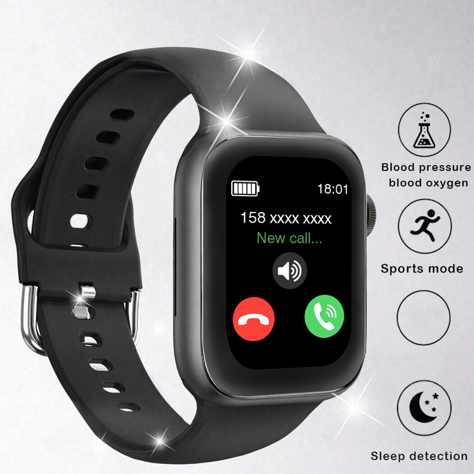 Smartwatch Iphone Watches For Women - 스마트 워치, 무선 통화/다이얼링, 멀티 스포츠