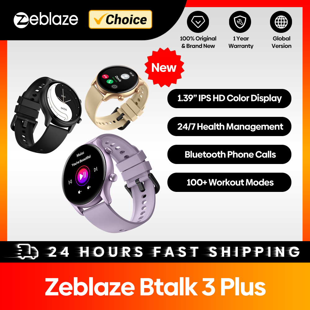 Watches Ladies Smartwatch - Zeblaze Btalk 3 플러스 음성 통화