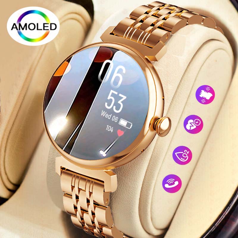 Watches Ladies Smartwatch - 여성용 AMOLED 스크린 패션 스마트 워치
