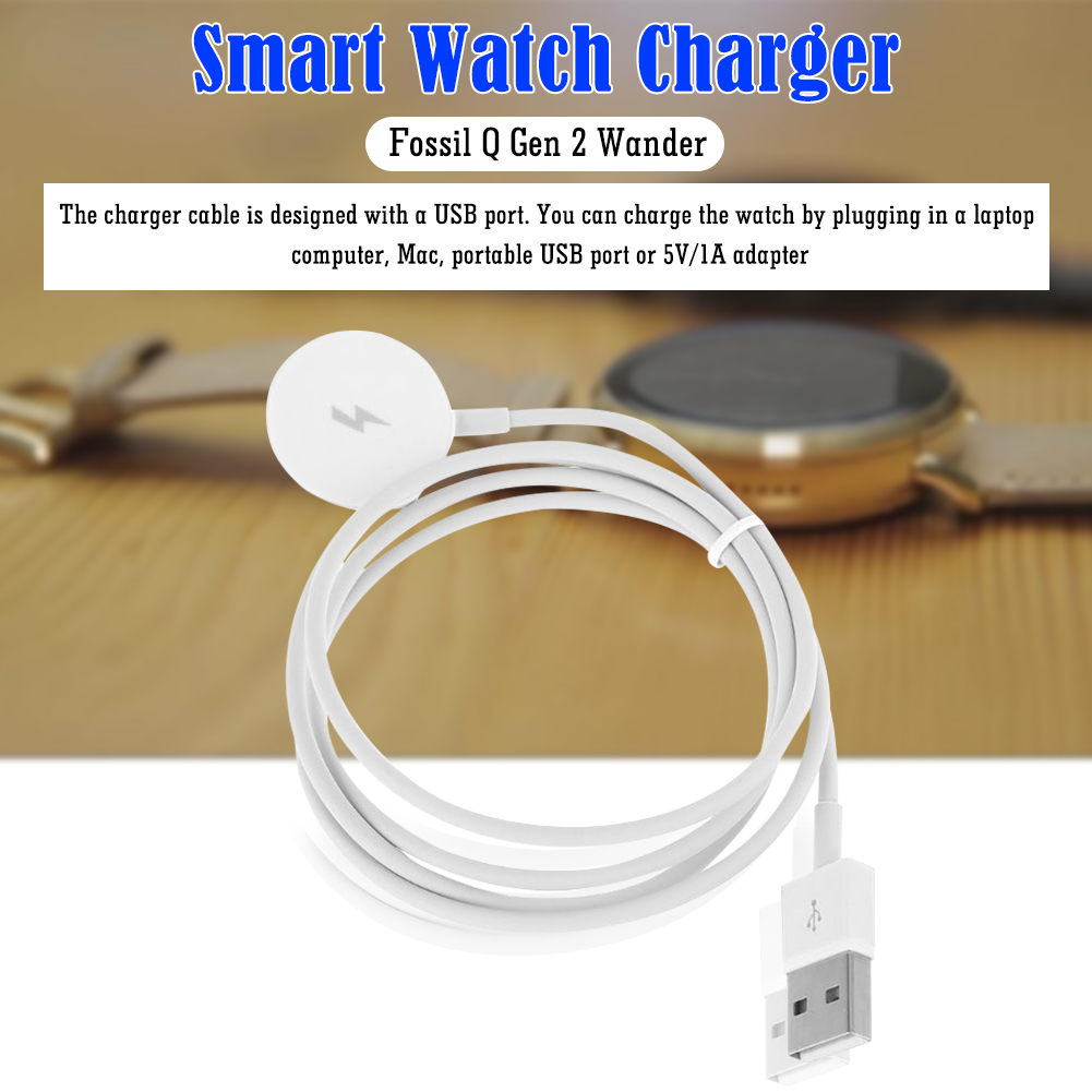 Fossil Watches Smartwatch Charger - 시계 충전기 케이블 USB 충전 도크