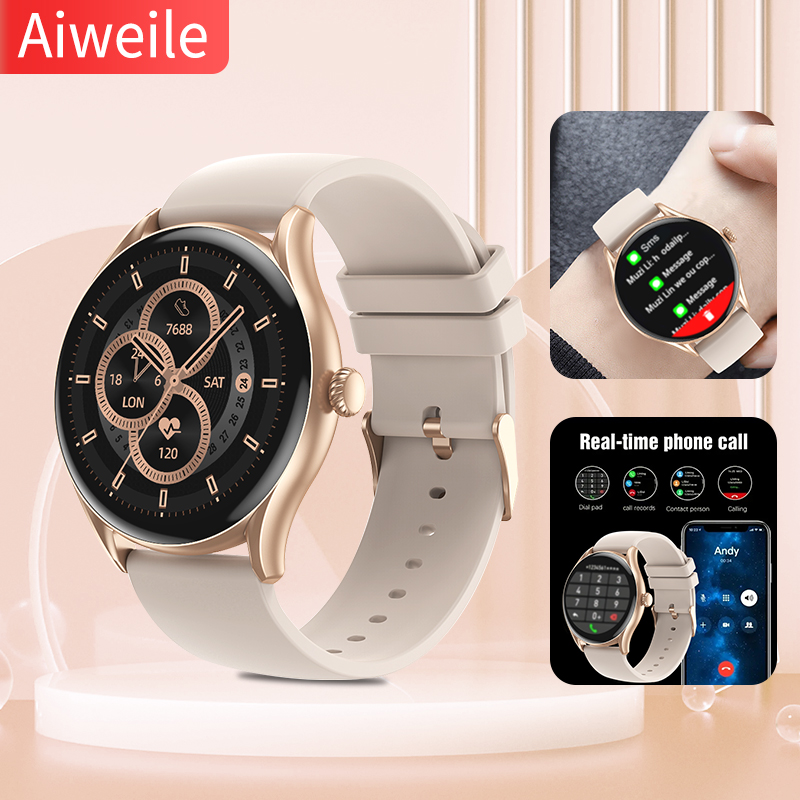 Aiweile AW19 남녀공용 스마트 워치, 안드로이 - Smartwatch Iphone Watches For Women 리뷰 및 가격