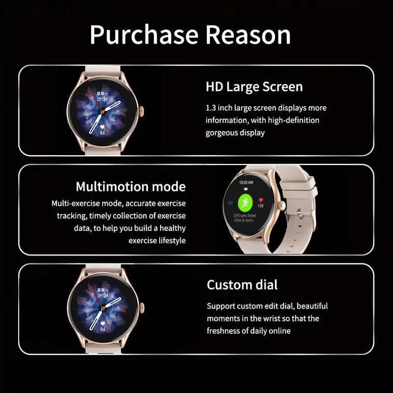 Aiweile AW19 남녀공용 스마트 워치, 안드로이 - Smartwatch Iphone Watches For Women 리뷰 및 가격