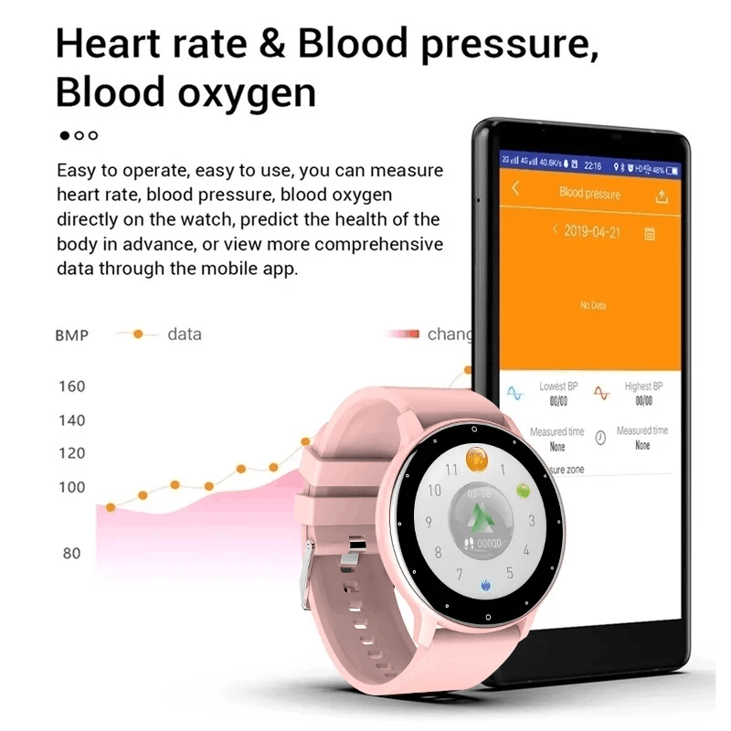 LIGE 여성 스마트 밴드 시계 실시간 일기 예보 활동 - Smartwatch Ladies Watches For Women 리뷰 및 가격