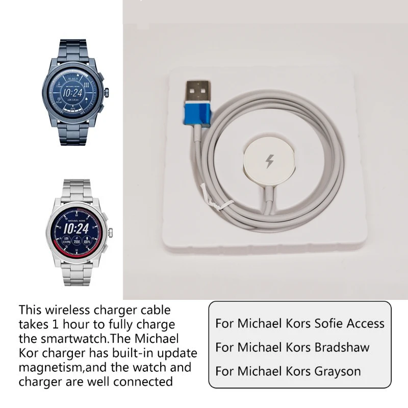 마이클 코어스 스마트워치 MKT5017 MKT5030용 - Fossil Watches Smartwatch Charger 리뷰 및 가격