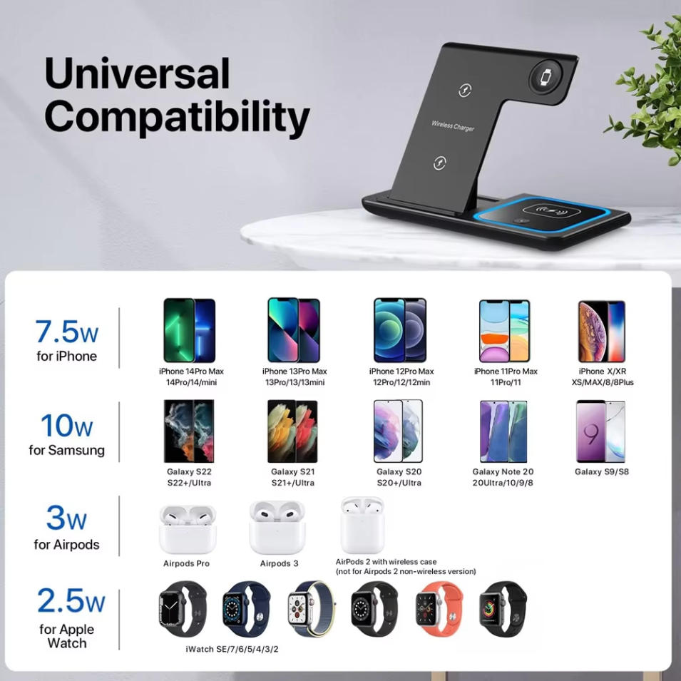 빠른 무선 충전기 충전소 삼성 아이폰 17 16 15  - Smartwatch Watches Xiaomi 리뷰 및 가격