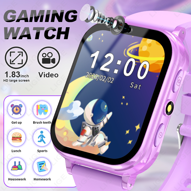 LIGE 키즈 디지털 스마트 시계 학생 어린이 LED  - Smartwatch Digital Watches For Girls 리뷰 및 가격