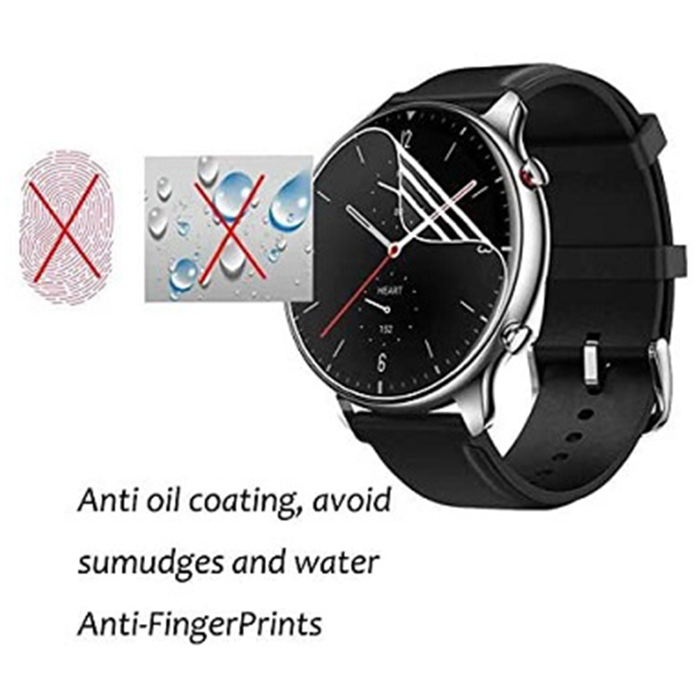 3/6pcs Huami Amazfit GTR 2 스포츠 - Smart Watch Screen Protector 리뷰 및 가격