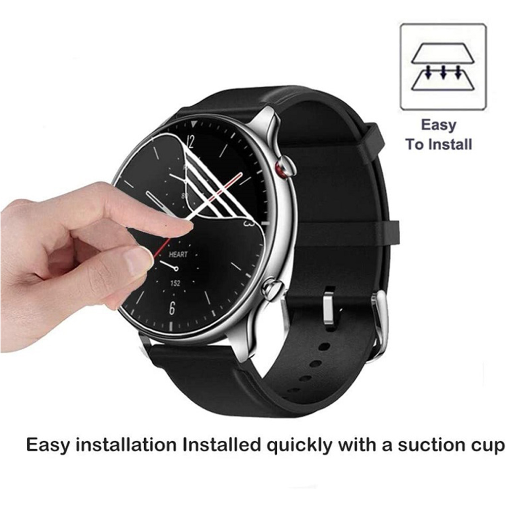 3/6pcs Huami Amazfit GTR 2 스포츠 - Smart Watch Screen Protector 리뷰 및 가격