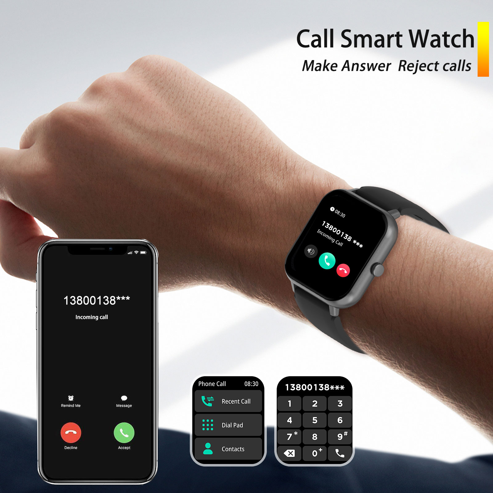 무선 통화 및 다이얼, 멀티 스포츠 모드, 남녀공용,  - Smartwatch Iphone Watches For Women 리뷰 및 가격