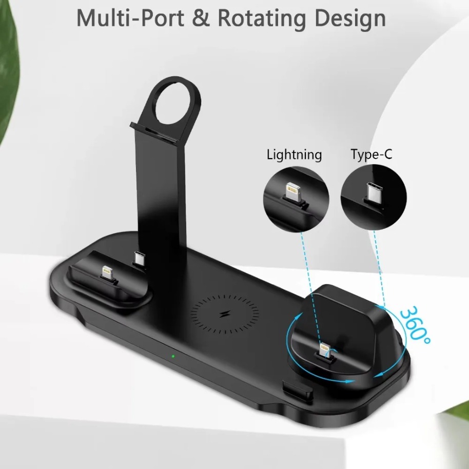 7 in 1 무선 충전 스탠드 타입-C 포트 아이폰 1 - Smartwatch Watches Xiaomi 리뷰 및 가격