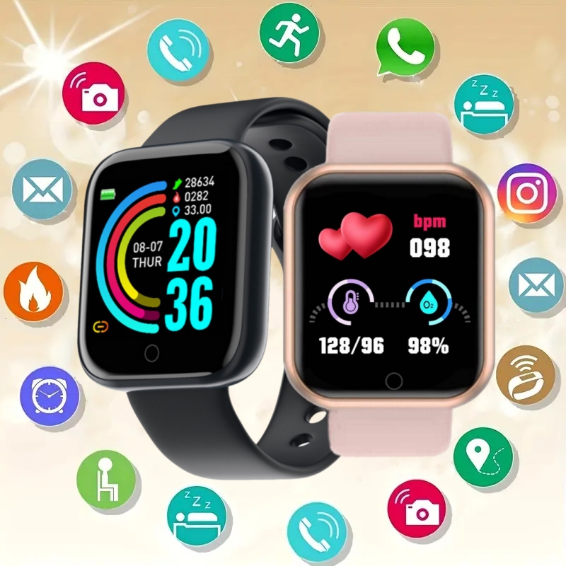 여성용 스마트 시계 남성용 손목시계 블루투스 연결 전화 - Smartwatch Watches Digital 리뷰 및 가격