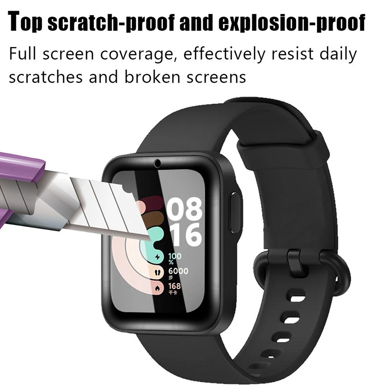 레드미 워치 3 액티브 9D 투명 스크래치 방지 풀 필 - Smartwatch Watches Xiaomi 리뷰 및 가격