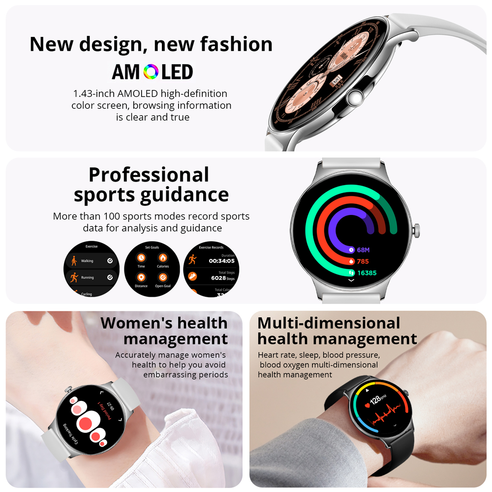 COLMI 여성용 스마트 워치, AMOLED 디스플레이 - Watches Ladies Smartwatch 리뷰 및 가격