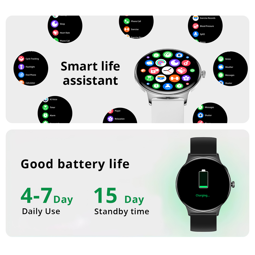 COLMI 여성용 스마트 워치, AMOLED 디스플레이 - Watches Ladies Smartwatch 리뷰 및 가격
