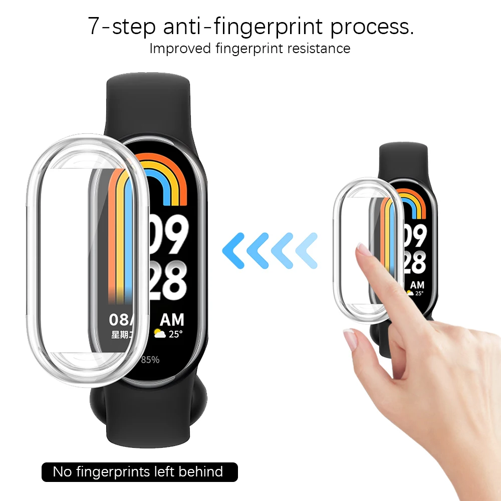 Xiaomi Mi Band 8 9 소프트 케이스 용 T - Smartwatch Watches Xiaomi 리뷰 및 가격