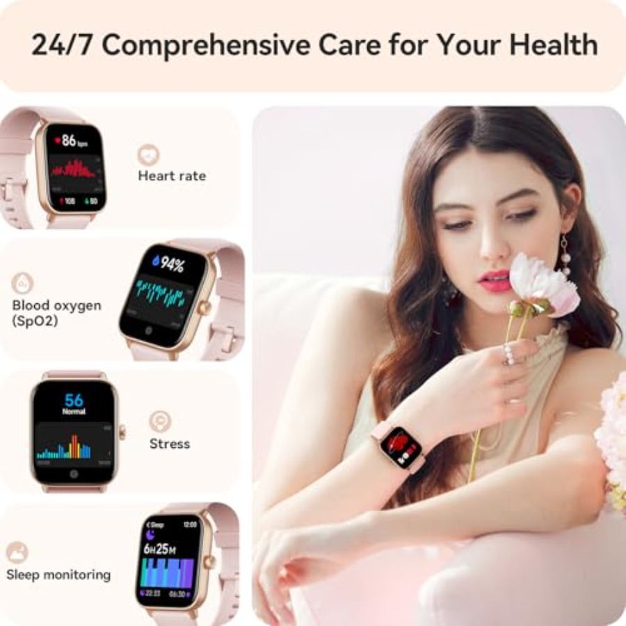 여성용 스마트워치 (안드로이드 및 아이폰 호환), 알렉 - Smartwatch Iphone Watches For Women 리뷰 및 가격