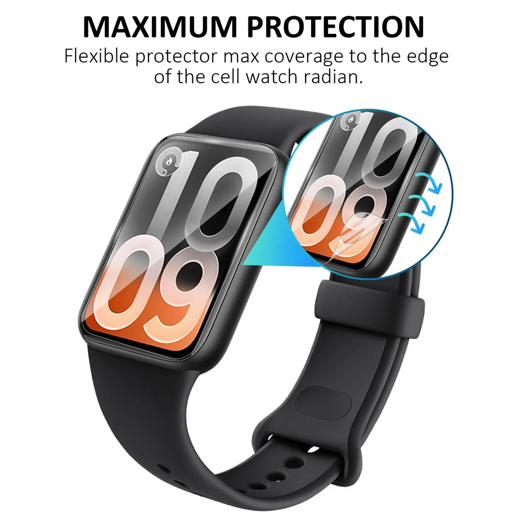 샤오미 미 밴드 10 프로용 9D 곡면 스크래치 방지  - Smartwatch Watches Xiaomi 리뷰 및 가격