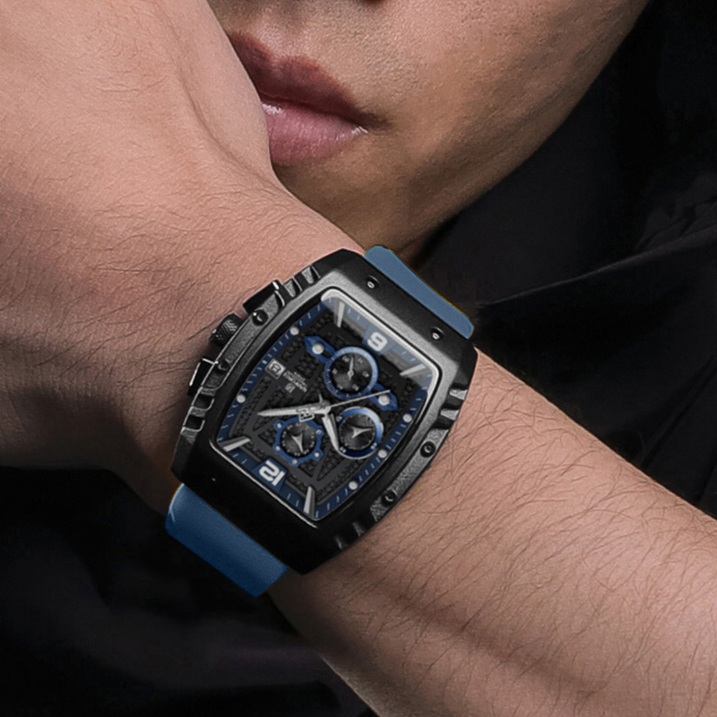 NAVIFORCE 남성용 럭셔리 시계 방수 스포츠 쿼츠 - Silicone Sport Band 리뷰 및 가격