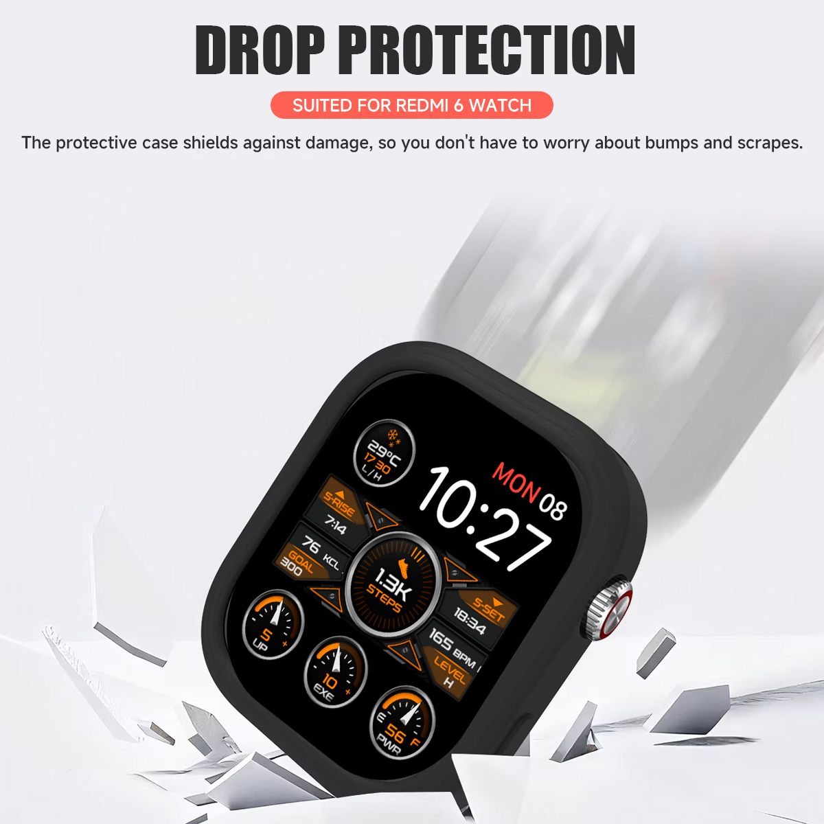 Xiaomi Redmi Watch 6 실리콘 케이스 범 - Smartwatch Watches Xiaomi 리뷰 및 가격