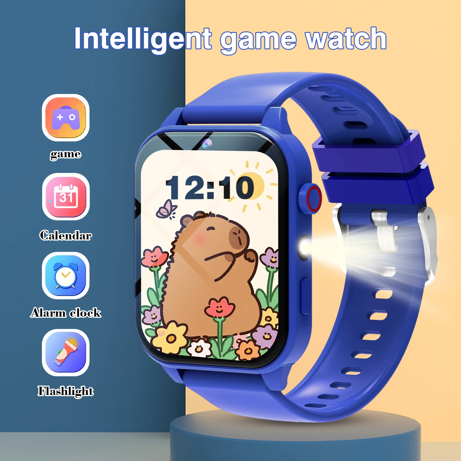 어린이용 스마트 시계 18개 게임 카메라 방수 손전등  - Smartwatch Watches Digital 리뷰 및 가격