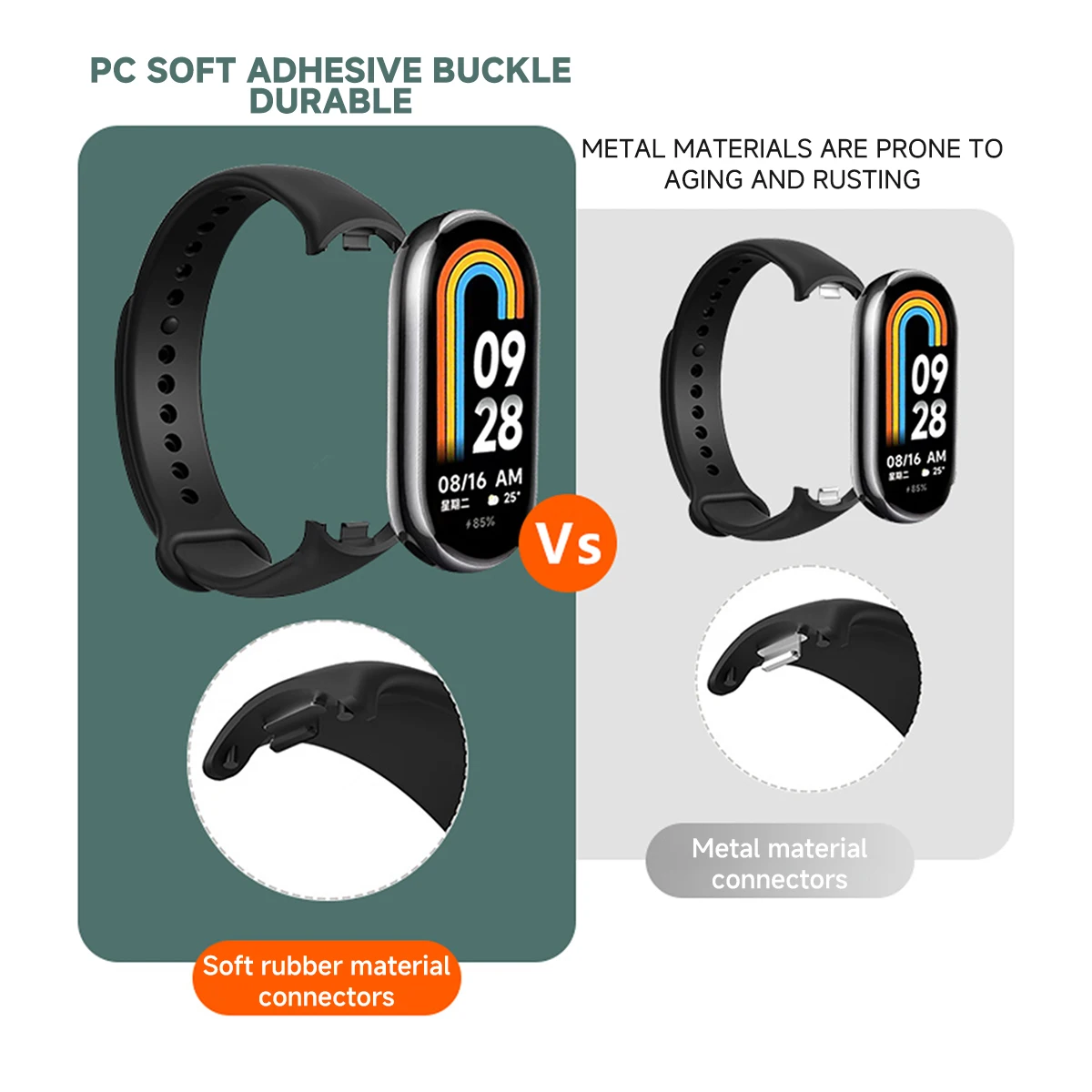 샤오미 미 밴드 9/9 NFC 실리콘 손목 스트랩, 미 - Silicone Sport Band 리뷰 및 가격