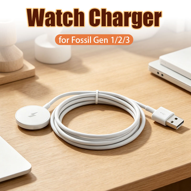 USB 시계 충전기 어댑터 스마트워치 충전 케이블 도크 - Fossil Watches Smartwatch Charger 리뷰 및 가격