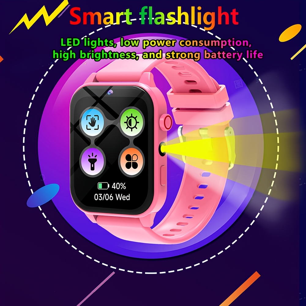 어린이용 스마트워치, 다양한 퍼즐 게임, HD 카메라, - Smartwatch Digital Watches For Kid Boy 리뷰 및 가격
