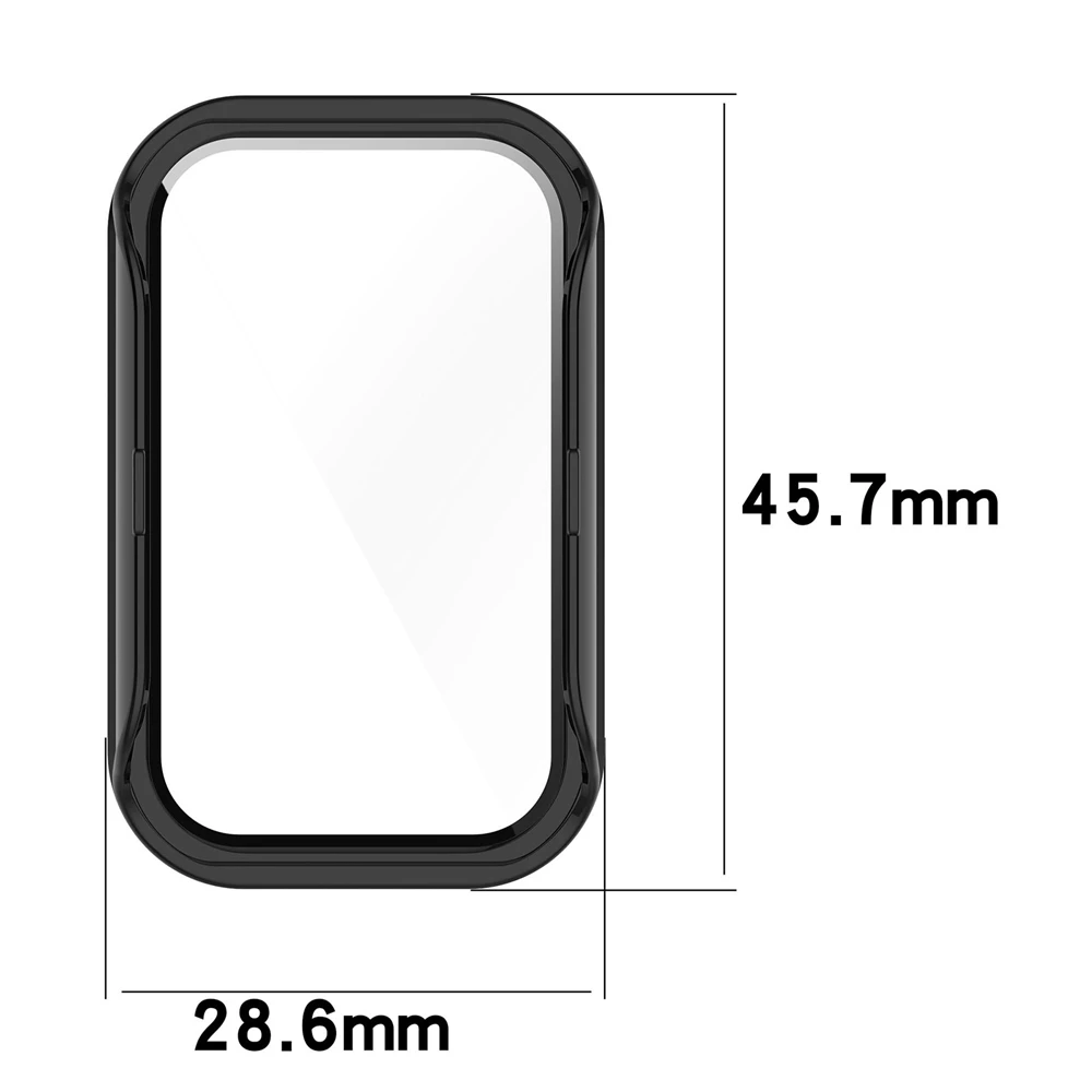 Xiaomi Mi Band 8 용 PC 케이스 + 강화 - Smartwatch Watches Xiaomi 리뷰 및 가격