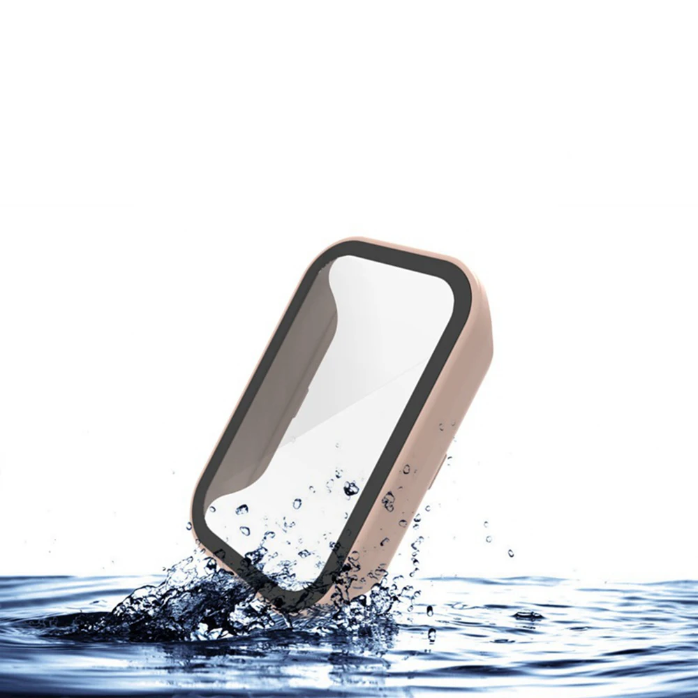 Xiaomi Mi Band 8 용 PC 케이스 + 강화 - Smartwatch Watches Xiaomi 리뷰 및 가격