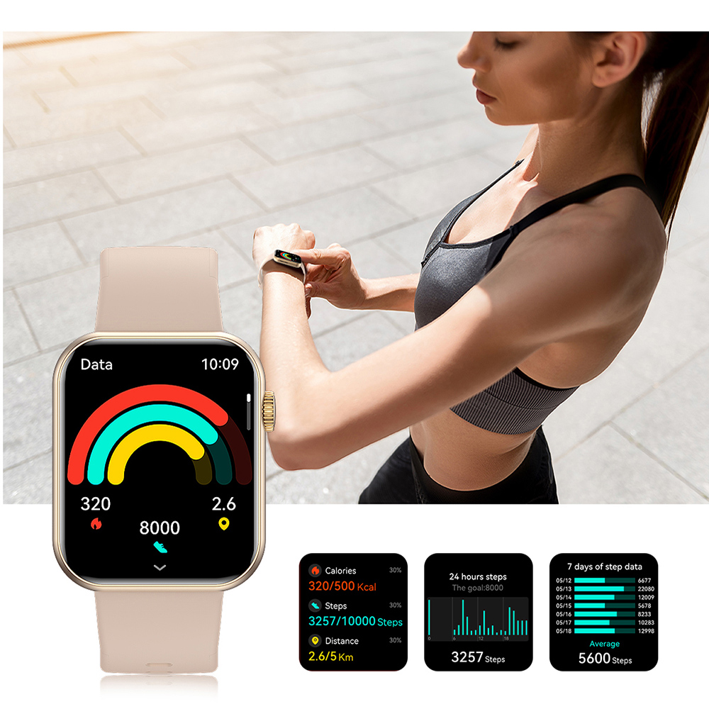 오리지널 남성용 스마트워치 피트니스 트래커 BT 통화  - Smartwatch Ladies Watches For Women 리뷰 및 가격