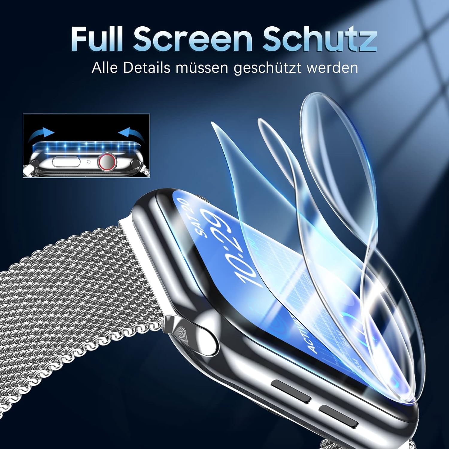 애플워치 5 6 SE 40MM 44MM 42 38MM  - Smart Watch Screen Protector 리뷰 및 가격