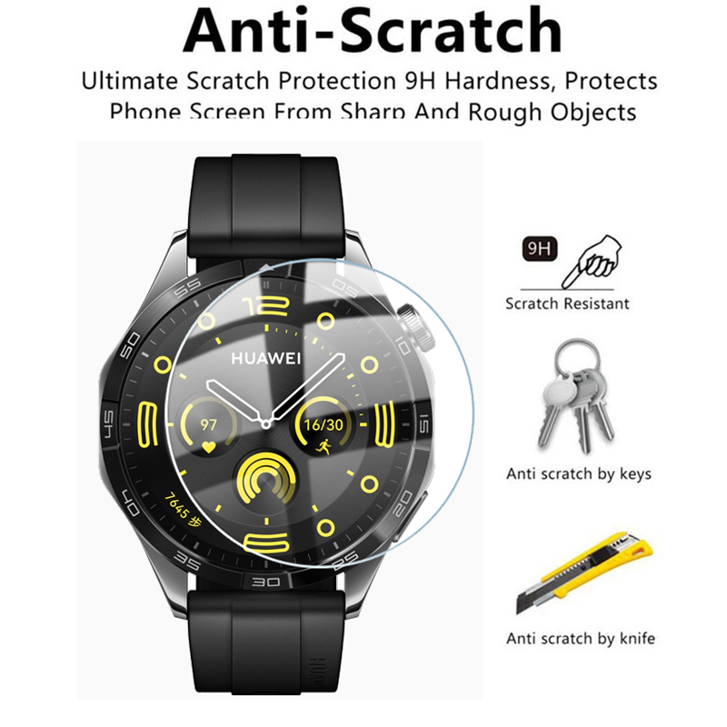 화웨이 시계 GT 4 용 HD 강화 유리 필름 화웨이  - Smart Watch Screen Protector 리뷰 및 가격