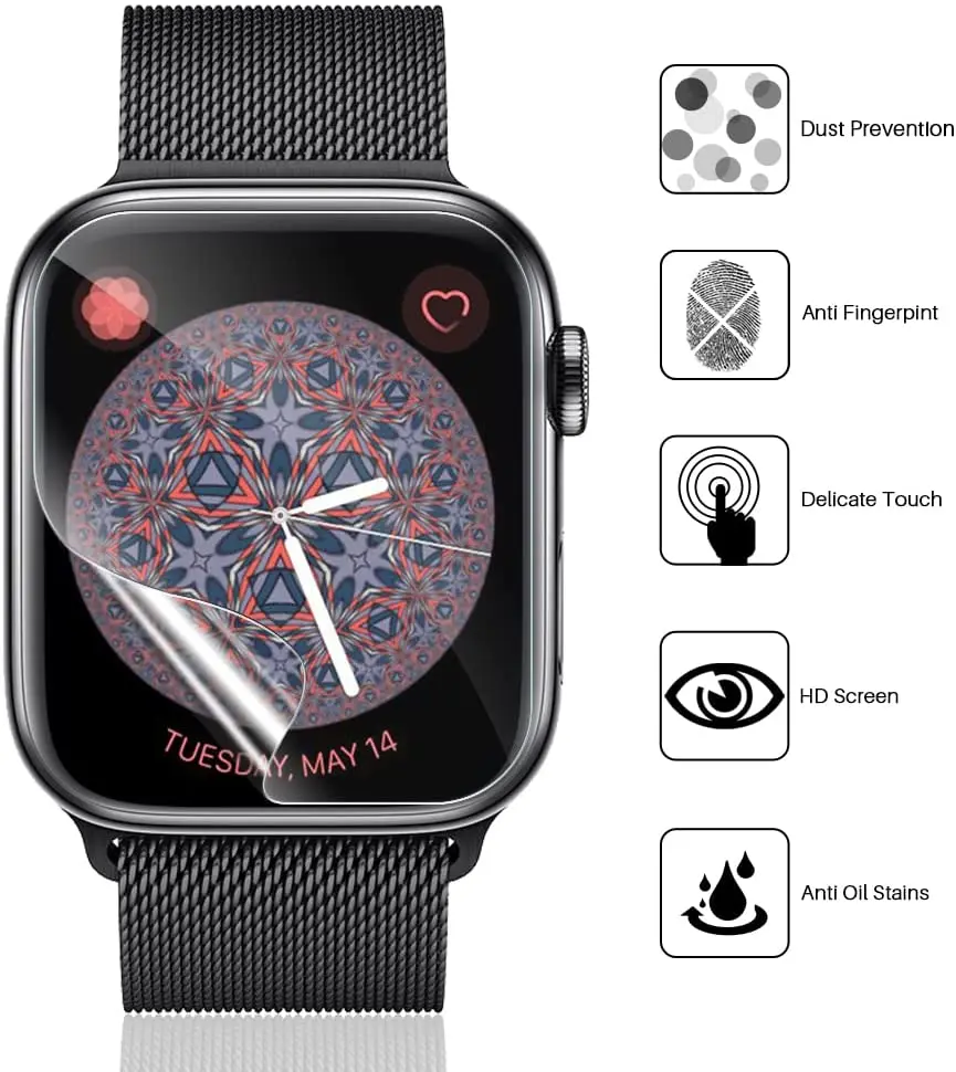 Apple Watch 시리즈 9 7 8 41mm 45m - Smart Watch Screen Protector 리뷰 및 가격