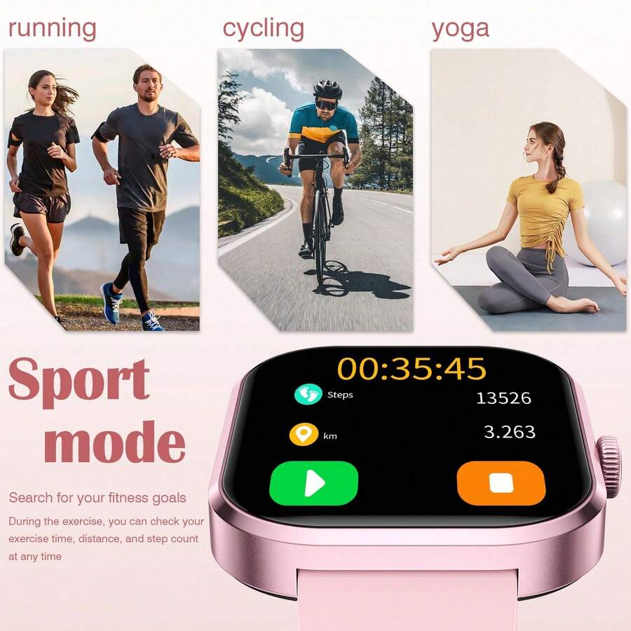 스마트 워치, 무선 통화/다이얼링, 멀티 스포츠 모드, - Smartwatch Watches Digital 리뷰 및 가격