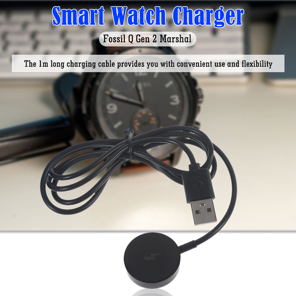 시계 충전기 케이블 USB 충전 도크 케이블 시계 전원 - Fossil Watches Smartwatch Charger 리뷰 및 가격