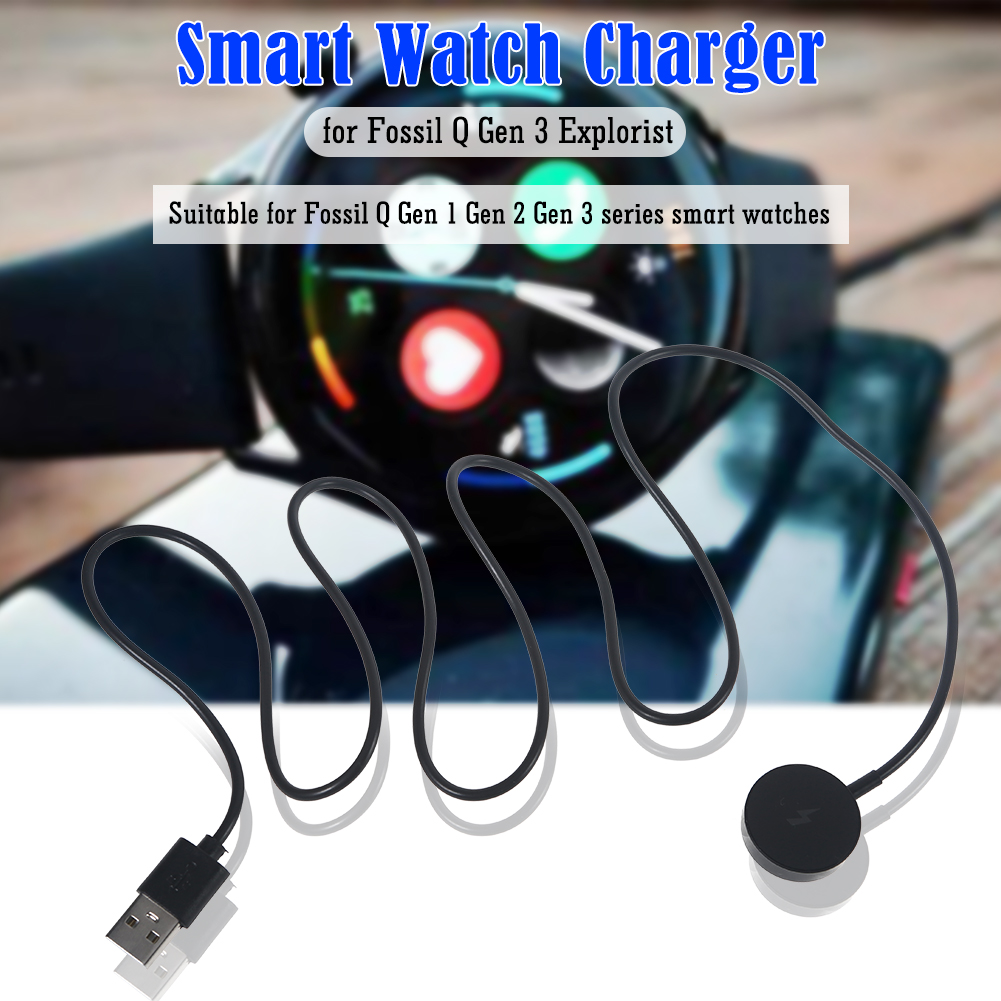 시계 충전기 케이블 USB 충전 도크 케이블 시계 전원 - Fossil Watches Smartwatch Charger 리뷰 및 가격